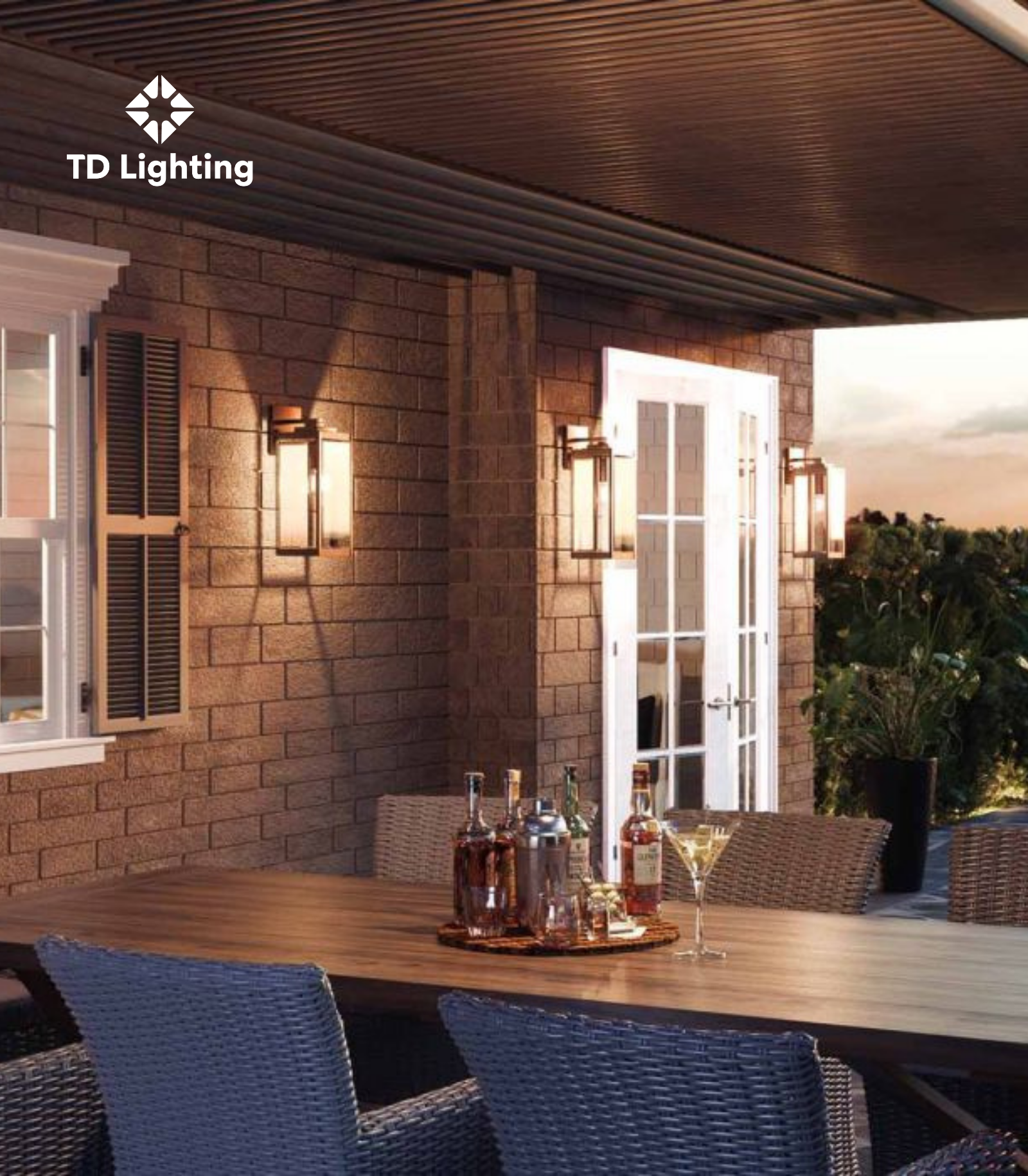 Đèn tường Wakefield Elstead Lighting